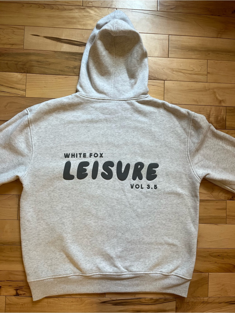 White Fox Boutique Light Gray "Leisure Vol 3.5" Hoodie